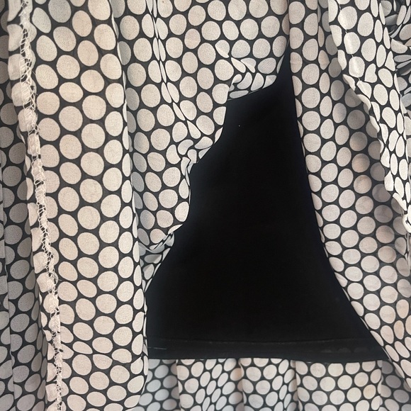 Michael Kors black and white Shirt Dress with box pleats - Picture 5 of 7